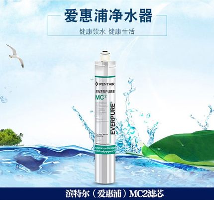 爱惠浦MC2原装正品净水器滤芯滨特尔家用厨房自来水直饮过滤器.