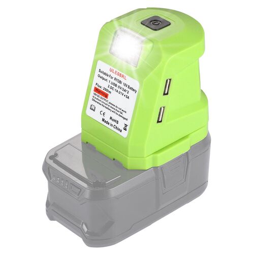 德国日本进口技术适用Ryobi 工匠 18V锂电池便携工具电池LED工作