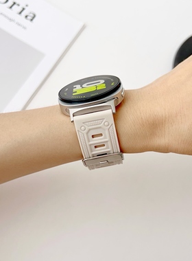 适用华为watch Fit4/Fit4pro表带新款运动硅胶智能手表Fit3液态硅胶替换腕带亲肤透气夏季游泳防水男女橙色潮