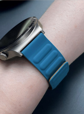 适用华米小米color2手表表带S1磁吸GTR3/2e智能GTS2运动腕带POP PRO防水手链22男20mm青春女1代gt3pro表带46m