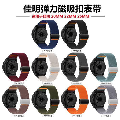 适用佳明Garmin飞耐时Fe8