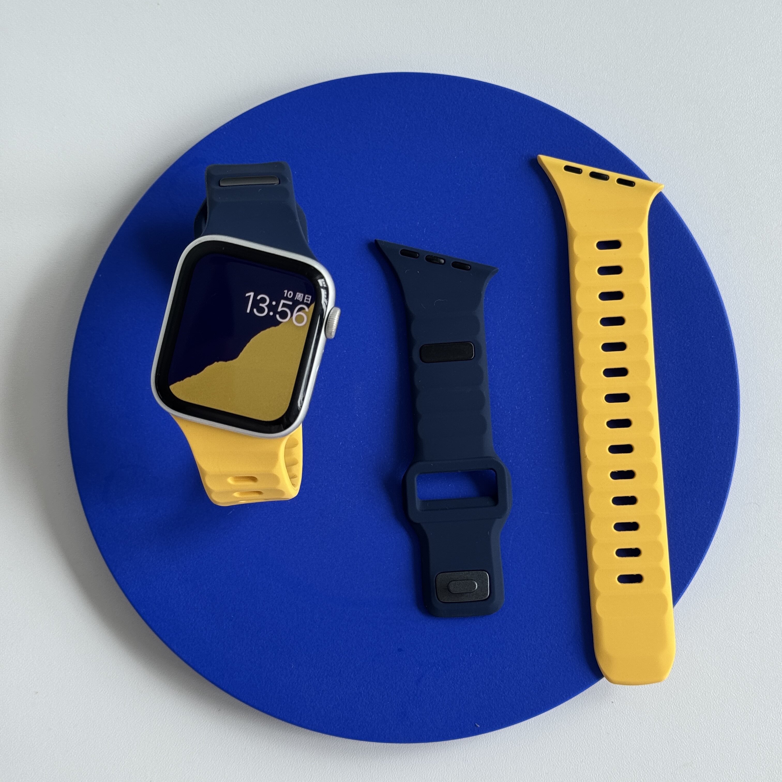 适用iwatch11新款硅胶表带