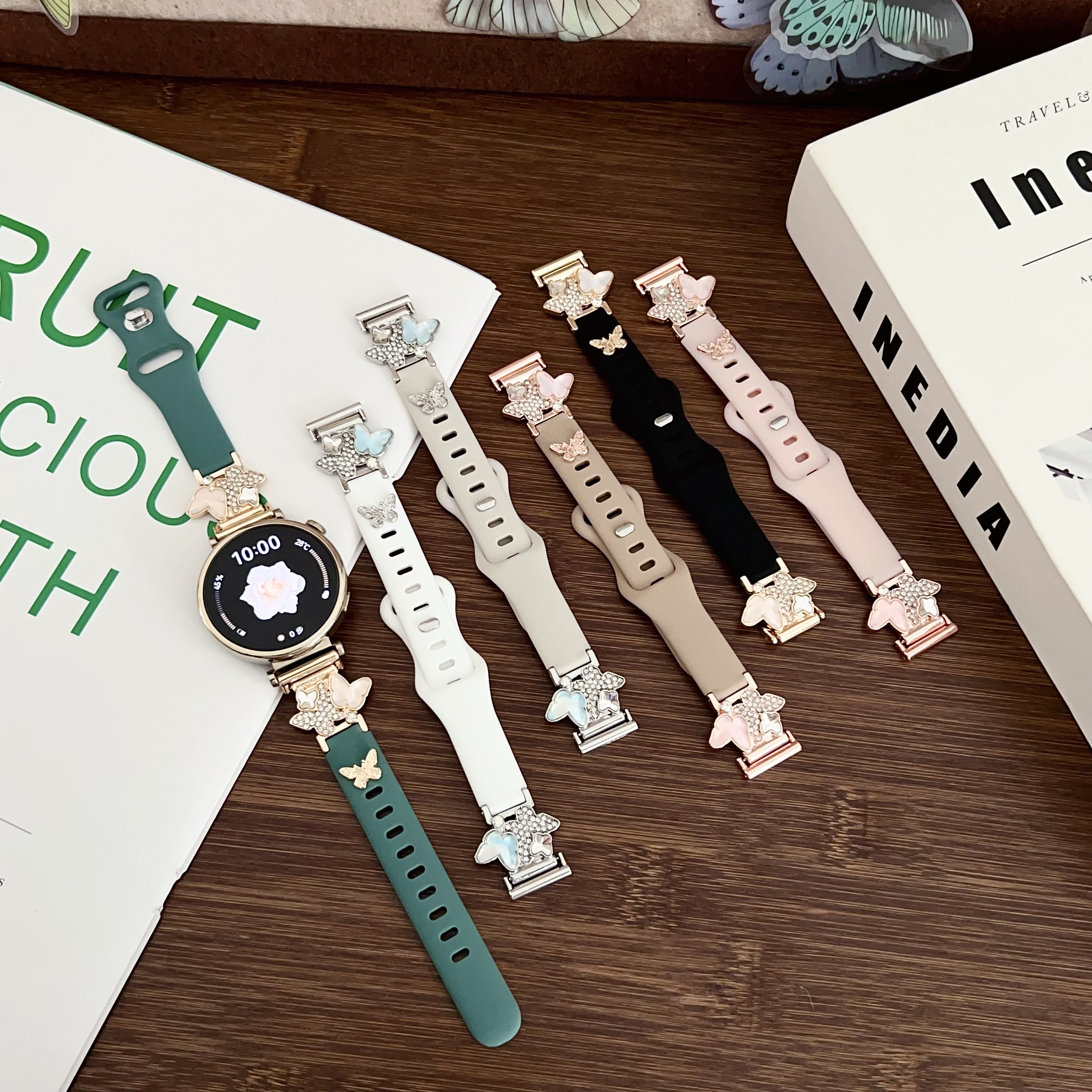 土狗适用华为GT4/5硅胶表带特价