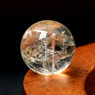 天然保真黄阿赛黄金阿赛斯特莱黄水晶散珠子手串多宝DIY手工配珠