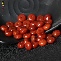 天然南紅瑪瑙隔片珠子算盤