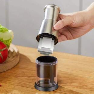 名佳怡手动拍拍刀不锈钢捣蒜压大蒜器按压切割拍蒜切菜切小料a87