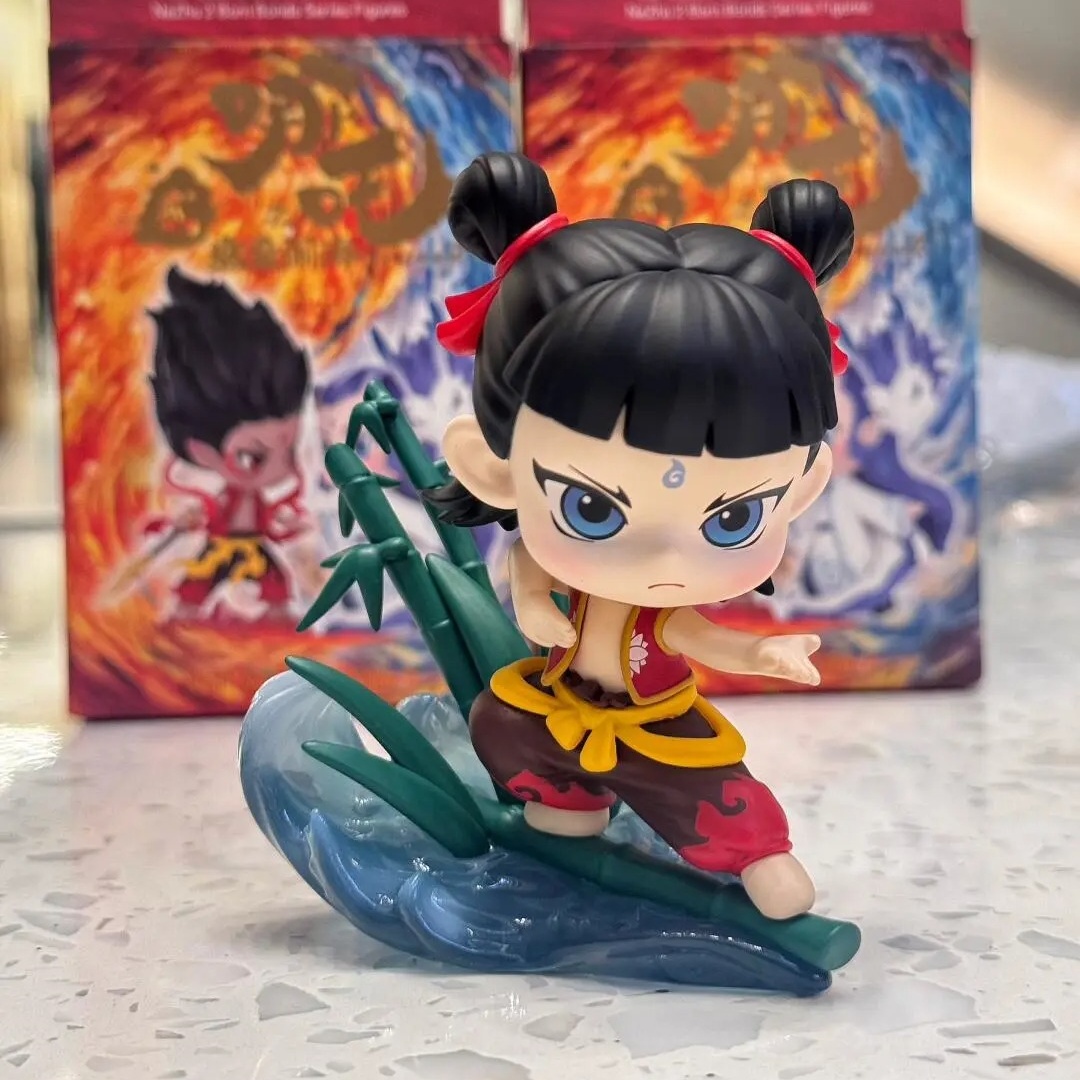 哪吒&敖丙少年形态盲盒手办