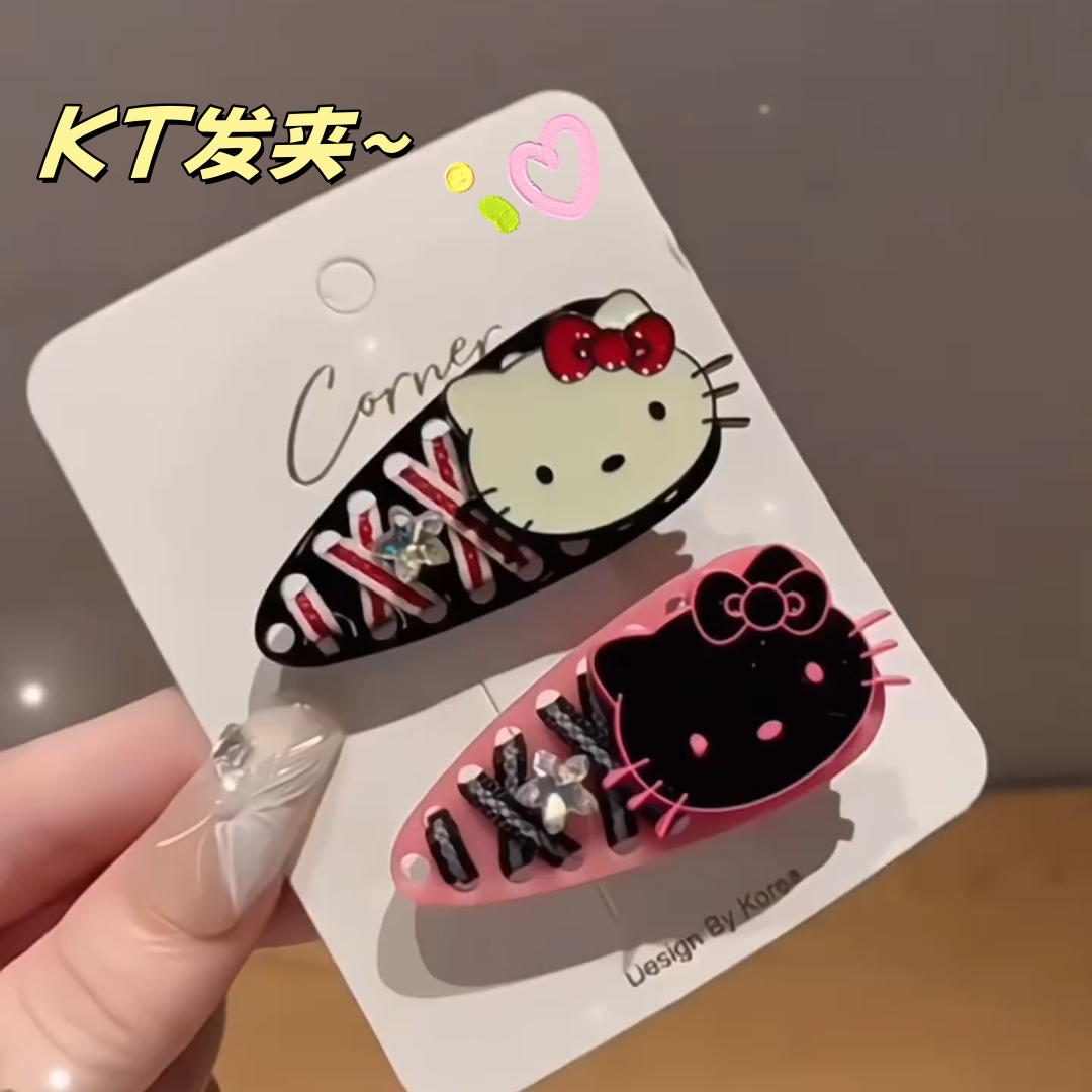 黑色KT边夹高级感满满~