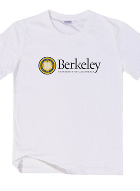 夏季男女士短袖加州大学伯克利T恤学院派UC Berkeley学生校服纯棉