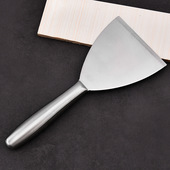 全不锈钢空芯柄铲铁板烧煎烤冷面铲刀日式 料理煎饼果子烘焙清洁铲