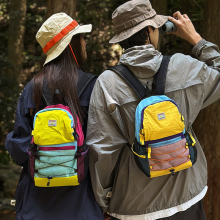 户外双肩包登山包女背包旅游轻便徒步爬山小型书包2025新款男超轻