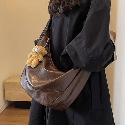 美拉德通勤大容量包包秋冬高级感