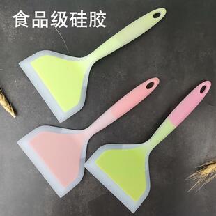 蛋卷专用锅铲玉子烧铲硅胶不粘不伤锅具易清洗耐高温煎锅铲 日式