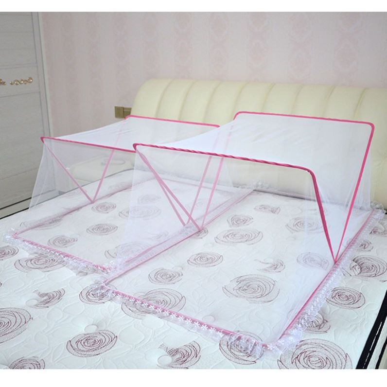 婴儿蚊帐儿童宝宝蚊帐罩新生儿bb床蒙古包无底折叠小孩通用防蚊罩