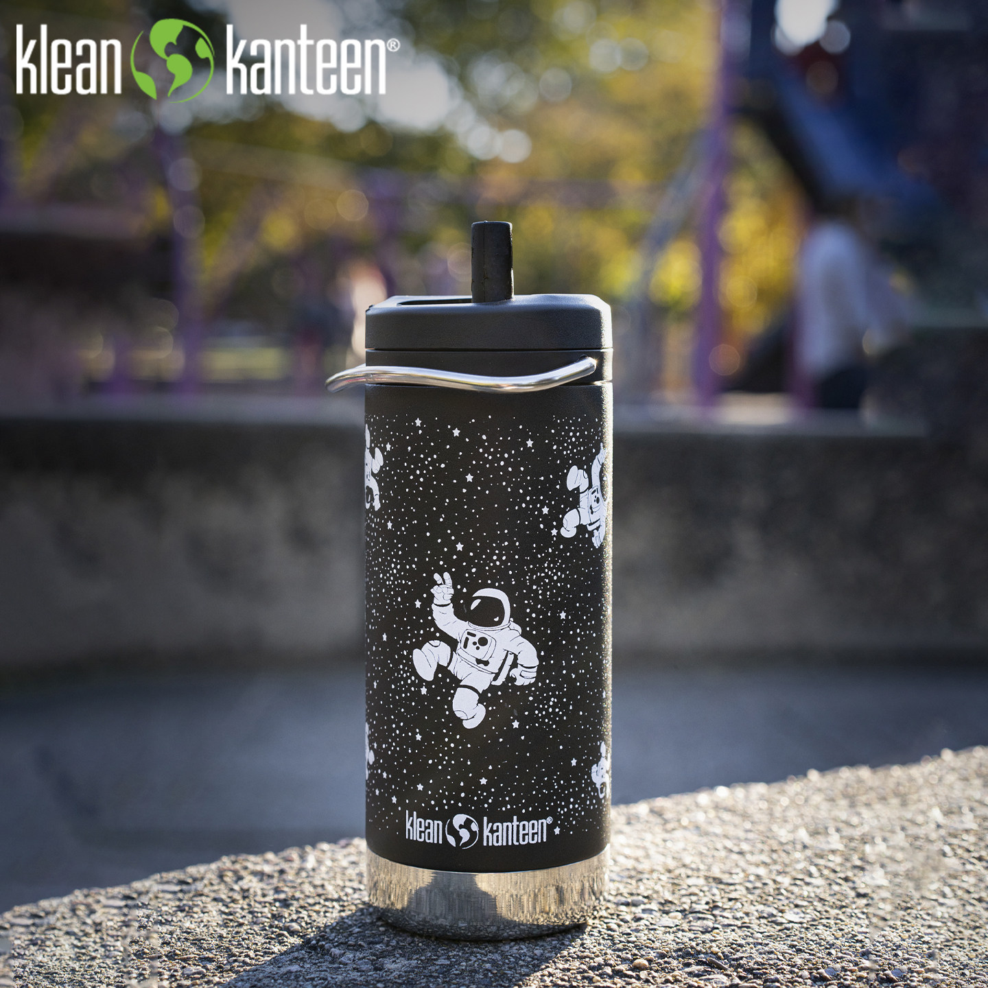 美国KleanKanteen高档保温杯保冷女吸管杯不锈钢水杯户外便携隔热