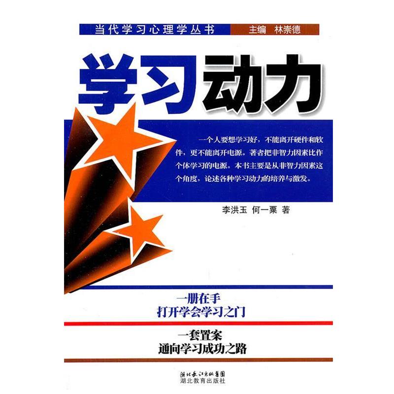 【正版书】 学习动力 李洪玉 等著 湖北教育出版社