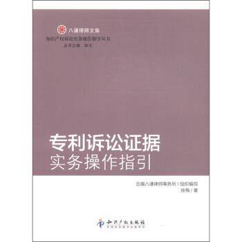 【正版书】 八谦律师文集:专利诉讼证据实务操作指引 徐梅,林文,云南八谦律师事务所 知识产权出版社
