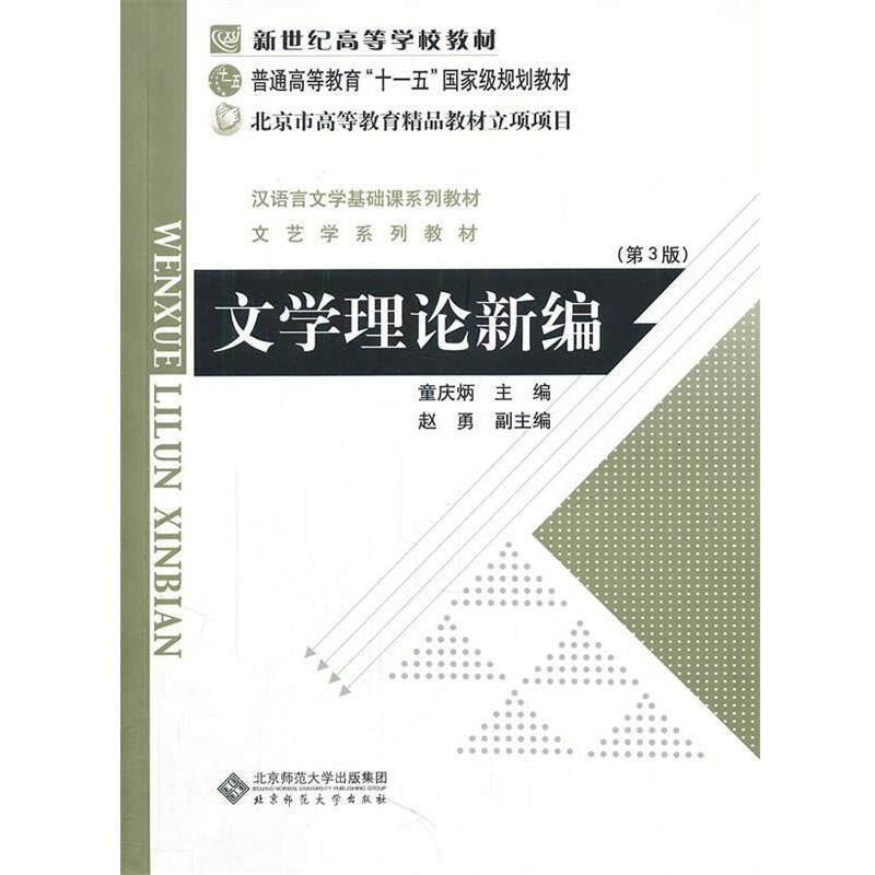【正版书】 文学理论新编 童庆炳　主编 北京师范大学出版社