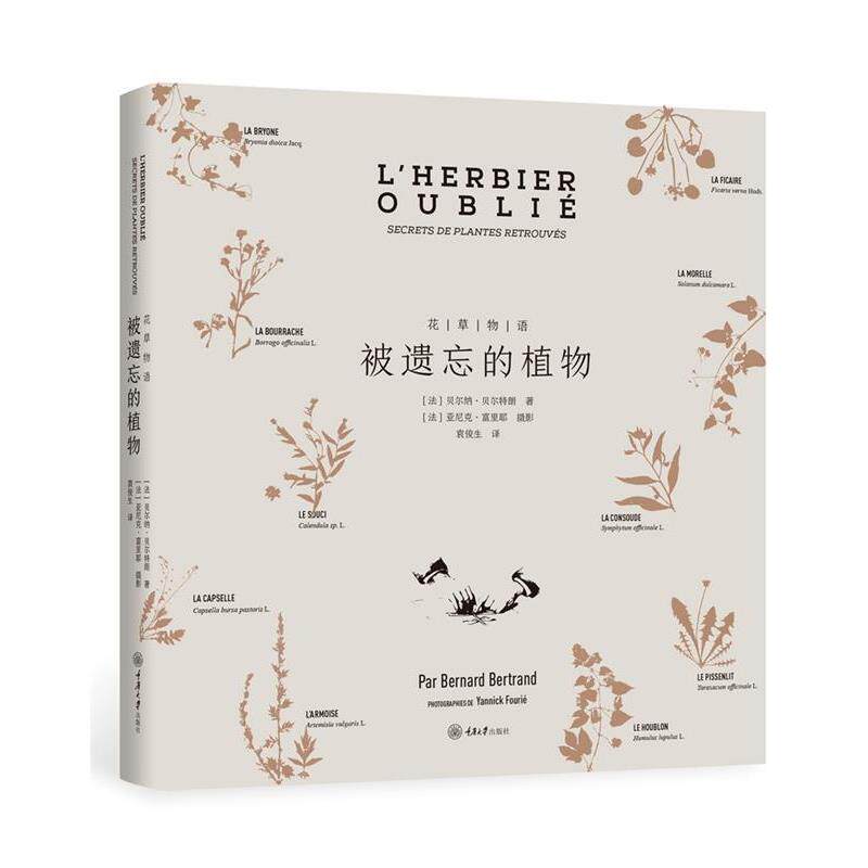 【正版书】 花草物语:被遗忘的植物 :(法)贝尔纳·贝尔特朗,译者:袁俊生 重庆大学出版社