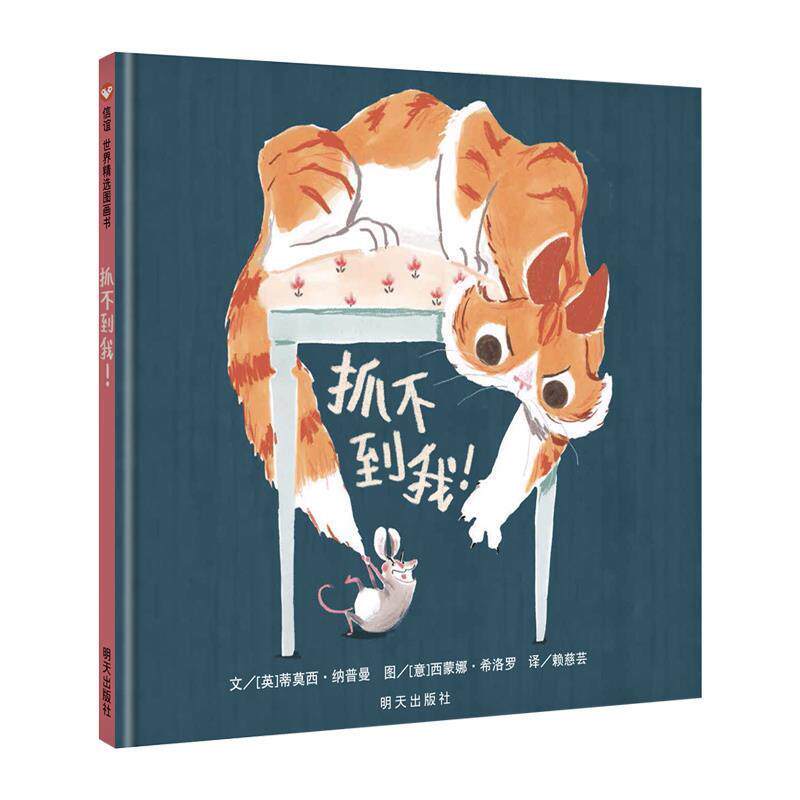 【正版书】 信谊世界精选图画书：抓不到我！ [意]西蒙娜·希洛罗 绘 明天出版社