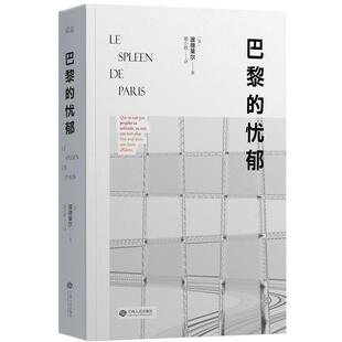 巴黎 忧郁 江西人民出版 正版 社 编 书 胡小跃 波德莱尔