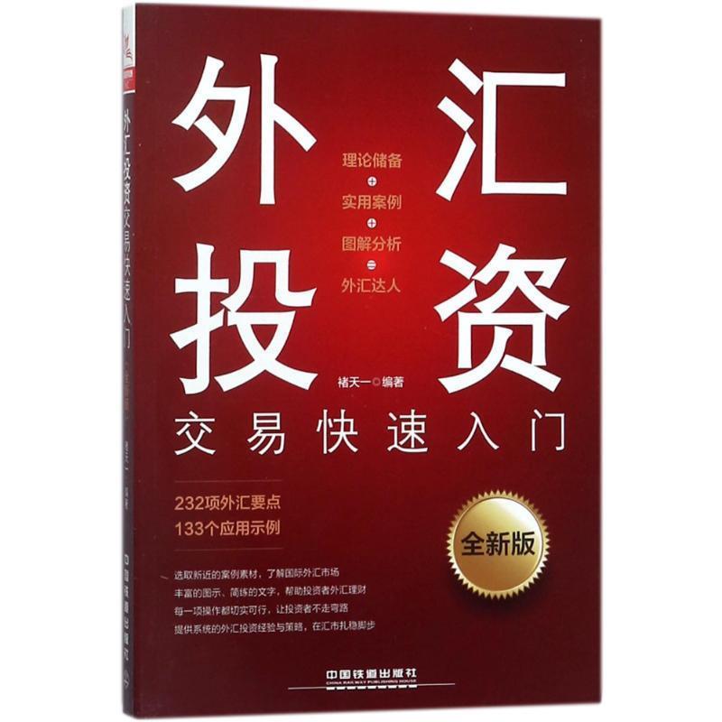 【正版书】 外汇投资交易入门 褚天一 中国铁道出版社