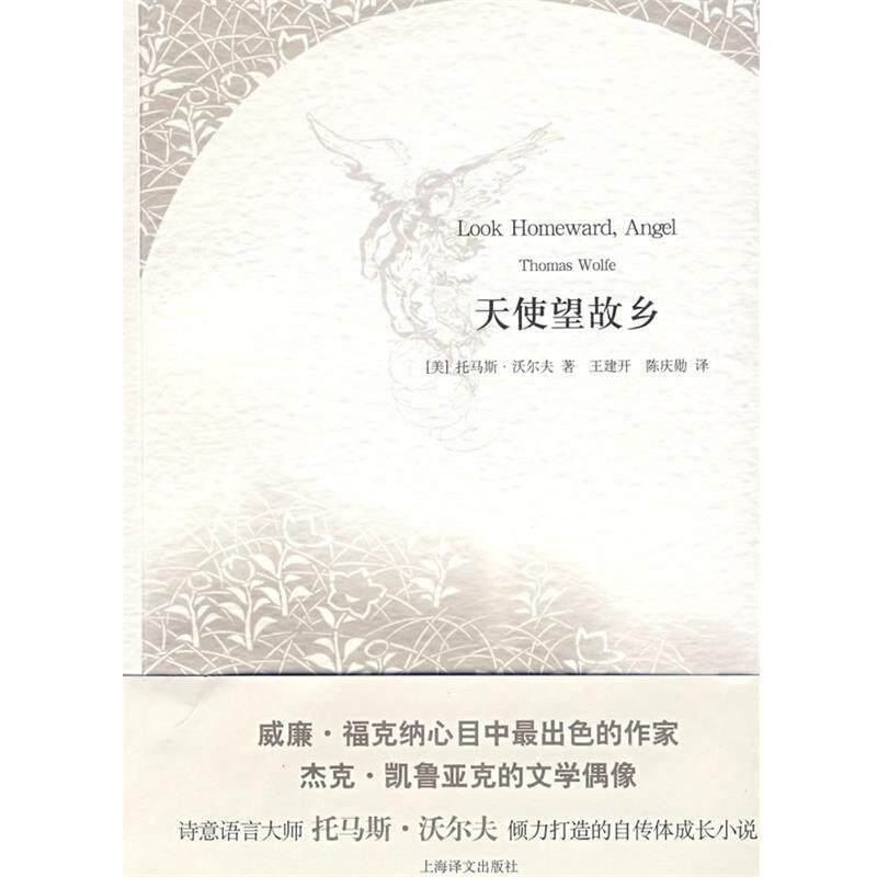 【正版书】 天使望故乡 (美)沃尔夫 著,王建开,陈庆勋 译 上海译文出版社
