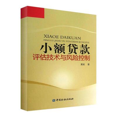 【正版书】 小额贷款评估技术与风险控制 黄武　著 中国金融出版社