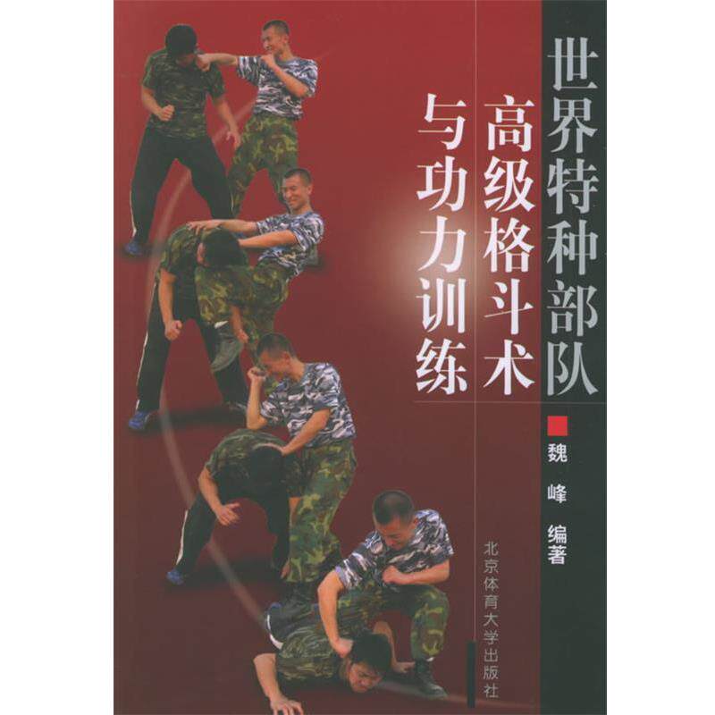 【正版书】 世界特种部队格斗术与功力训练 魏峰 编著 北京体育大学出版社