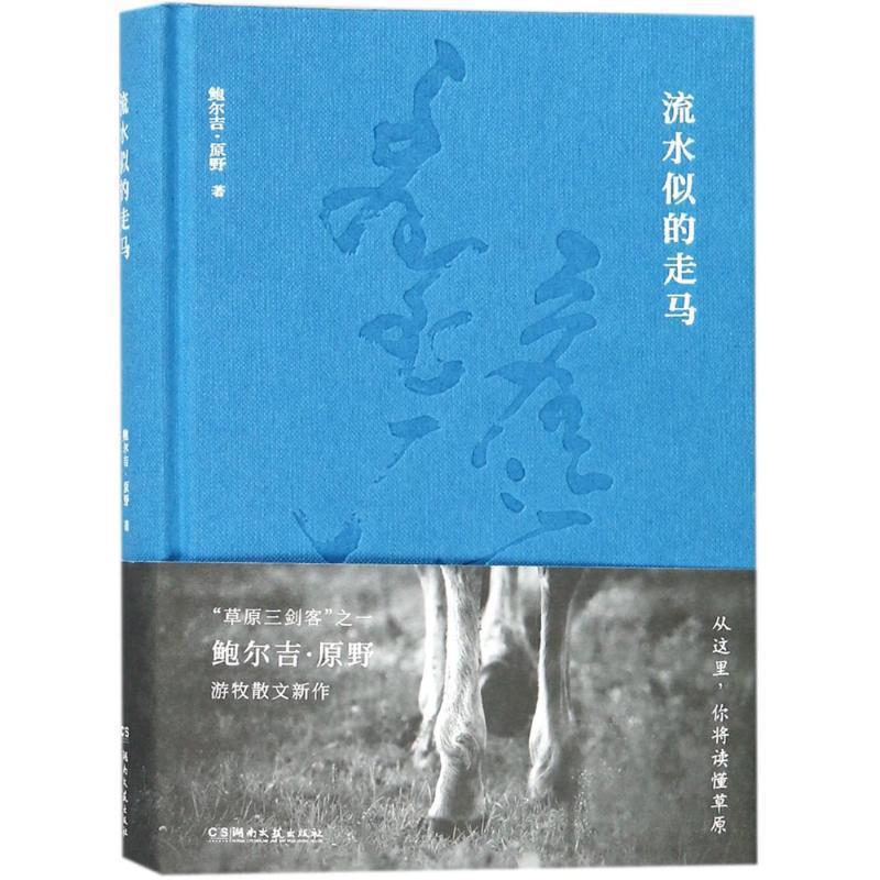 【正版书】 流水似的走马 鲍尔吉·原野 著 湖南文艺出版社