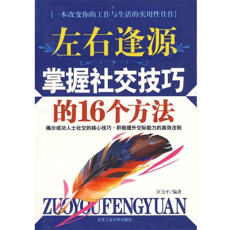 【正版书】 左右逢源:掌握技巧的16个方法 汪力平 编著 北京工业大学出版社