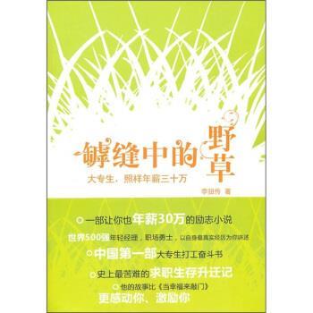 【正版书】 罅缝中的野草:大专生,照样年薪三十万 李扭传 著 陕西师范大学出版社