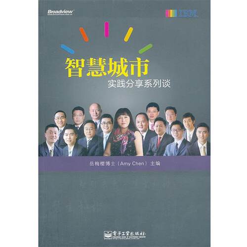 【正版书】 智慧城市:实践分享系列谈 岳梅樱博士(Amy Chen)　著 电子工业出版社