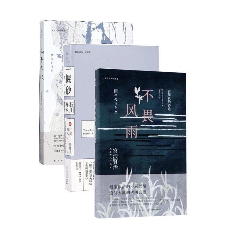 【正版书】 不畏风雨：宫泽贤治诗选 [日]宫泽贤治,吴菲 新星出版社