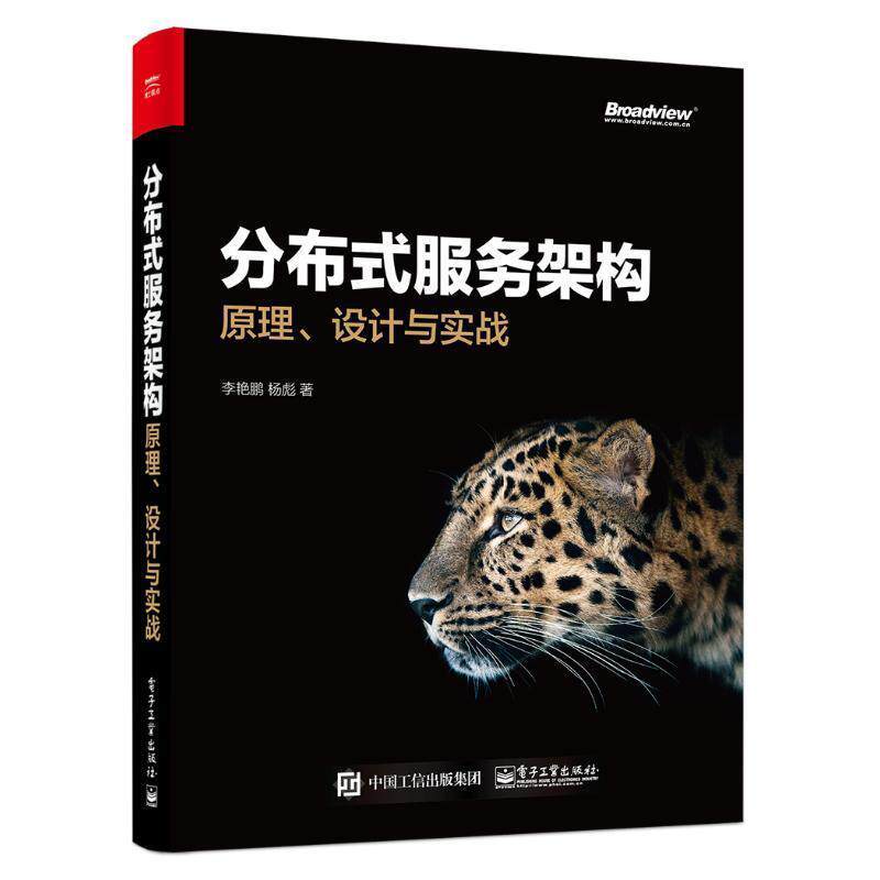 【正版书】 分布式服务架构:原理、设计与实战 李艳鹏,杨彪 著 电子工业出版社