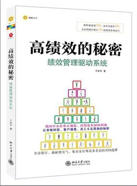 【正版书】 高绩效的秘密:绩效管理驱动系统 于环宇　著 北京大学出版社
