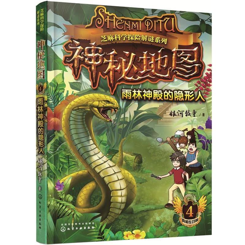 【正版书】 神秘地图:雨林神殿的人 银河牧童 著 化学工业出版社