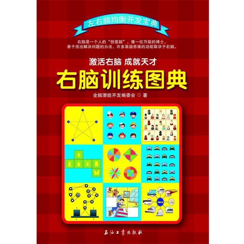【正版书】 左右脑均衡开发宝典:右脑训练图典 全脑潜能开发编委会 石油工业出版社