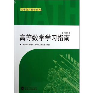 桂晓风 社 书 武汉大学出版 黄正华 王孝礼 湛少锋 高等数学学习指南 大学公共数学系列 正版