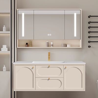 新品205法式奶油风橡木浴