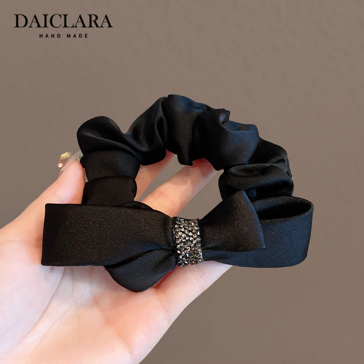 韩国高级感缎面蝴蝶结发圈2025新款高端扎发头绳耐用皮筋头绳发饰,饰品/流行首饰/时尚饰品新,发饰,淘宝优惠券,粉丝福利购,淘宝优惠卷