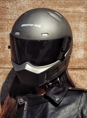 极速新辛普森安全帽 创意SIMPSON外形复刻版本 DOUT安全认证玻璃