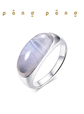 浪漫主义风小众设计ins银戒指