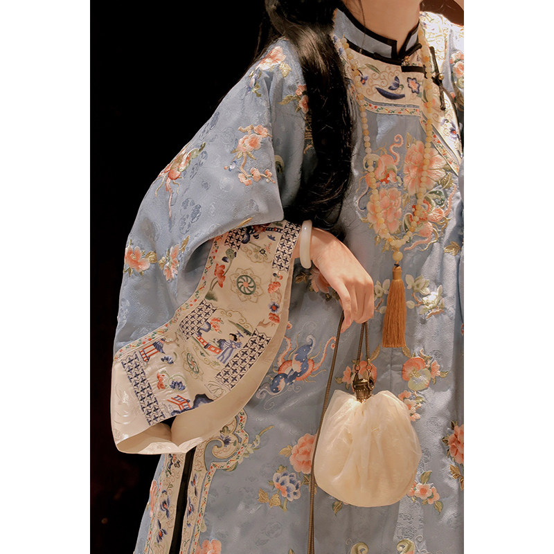 新中式包包女士2024新款复古国风手提贝壳包高级感小香风宴会小包