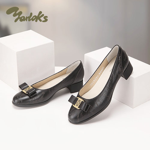 Yarloks/雅乐士浅口单鞋轻墨系列