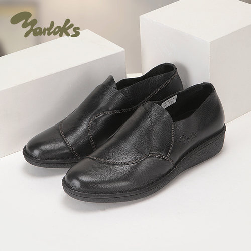 雅乐士一脚蹬平底妈妈鞋