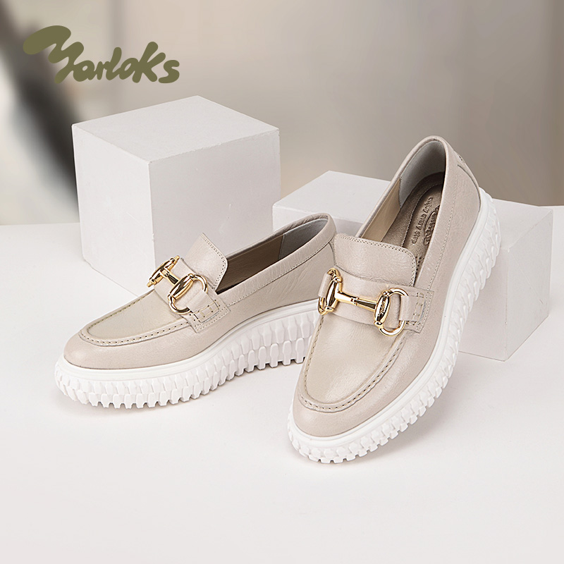 雅乐士英伦风女士乐福鞋