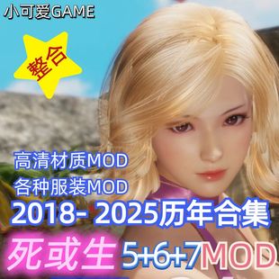 DOA6MOD死或生6MOD模组合集电脑游戏DOA5璀璨维纳斯人工远程安装