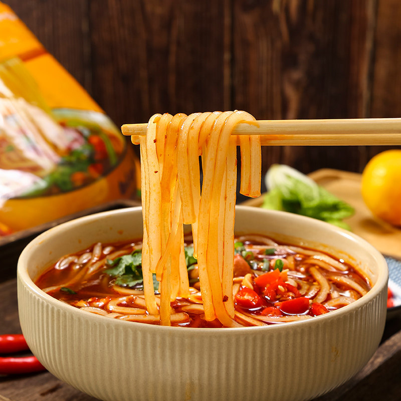 酸辣粉甘肃静宁特产袋装定西庄浪土豆精细制作配料方便宿舍速食