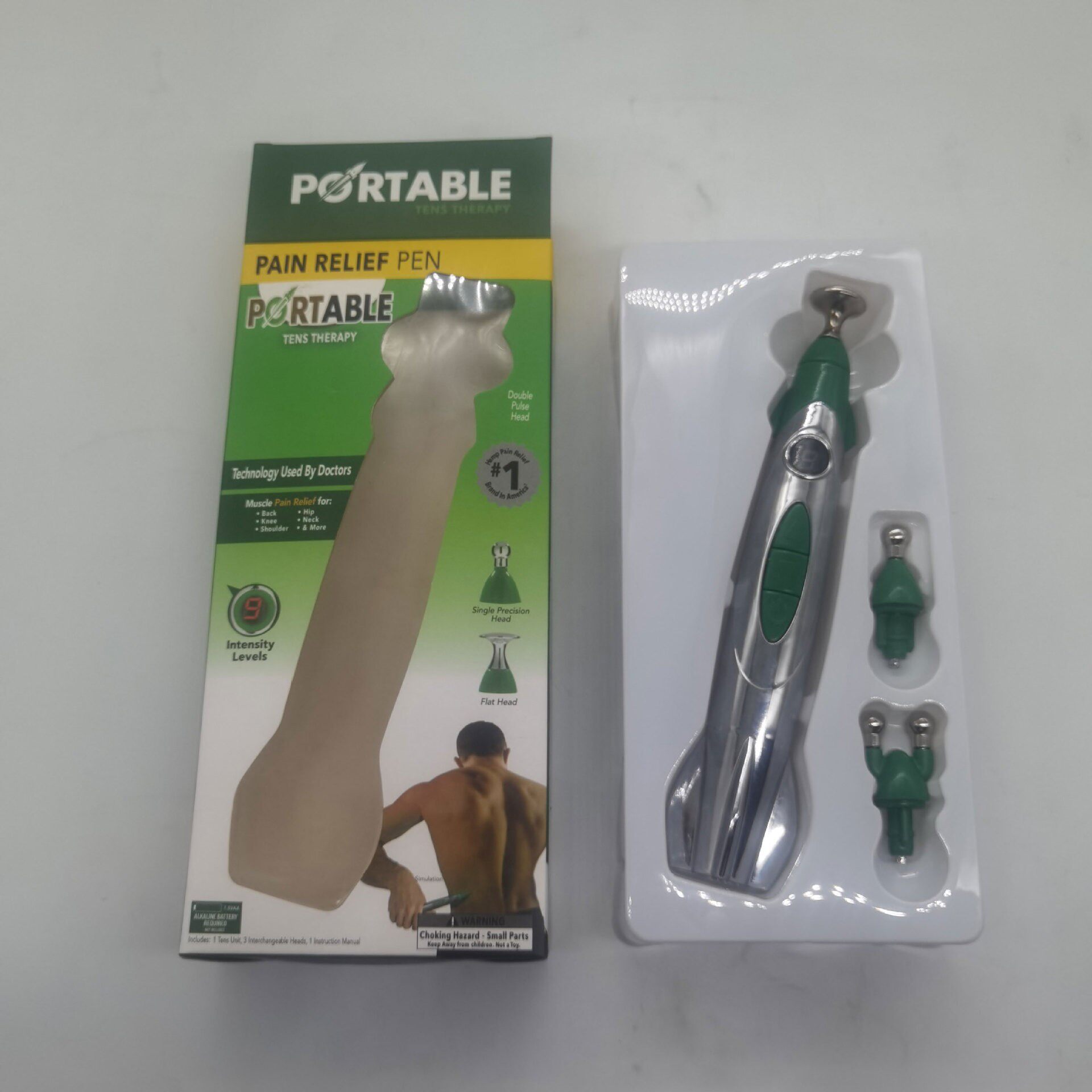 新品Hempvanaket穴位针灸笔电动经络疏通电疗笔肌肉按摩笔